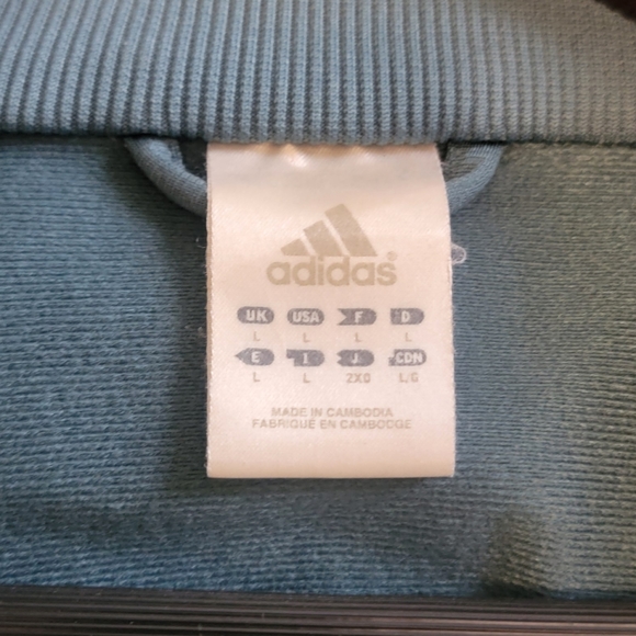 Adidas Track Suit Jacket Warm Ups Men's Large - Picture 6 of 6